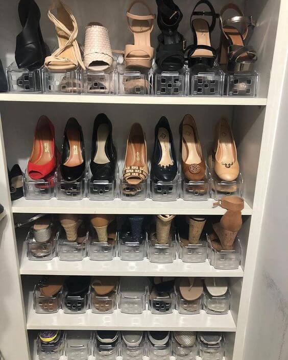 sapatos closet