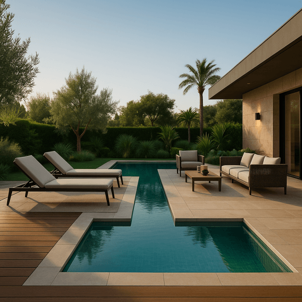 Capa - Como decorar uma área de piscina?