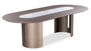 Mesa de Jantar Oval Wire scaled e1718108355126