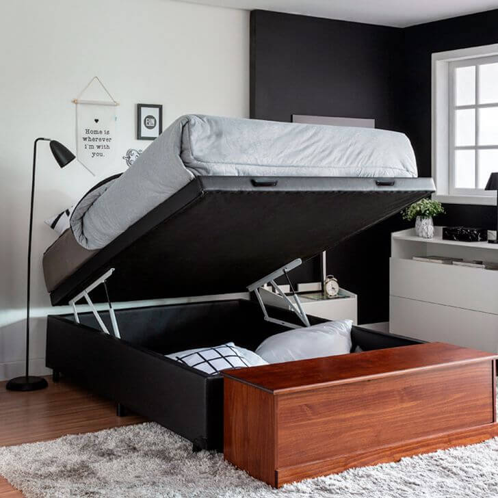 cama baú para quarto masculino 