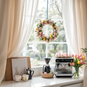 Decoração de Páscoa para a sua casa! 12 Cafe de pascoa