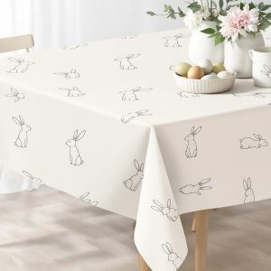 Decoração de Páscoa para a sua casa! 1 Toalha tematica