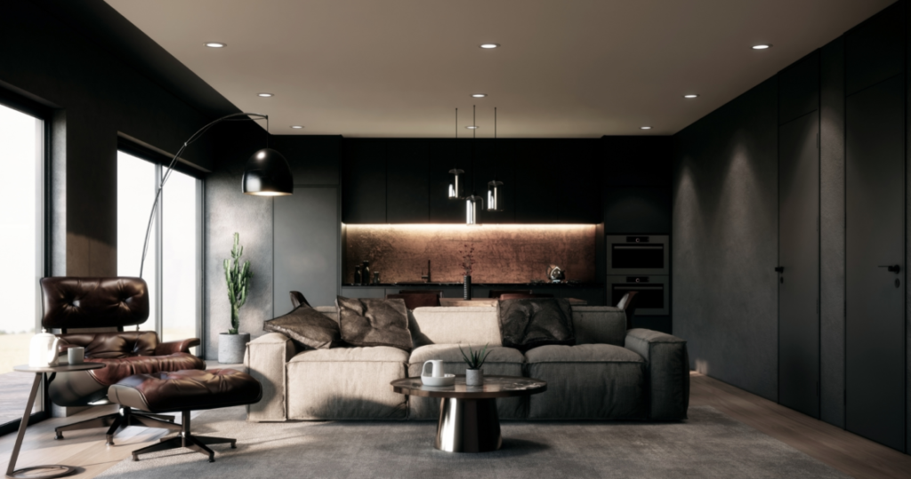 Decoração dark: tudo o que você precisa saber! | Blog | Liv Decora