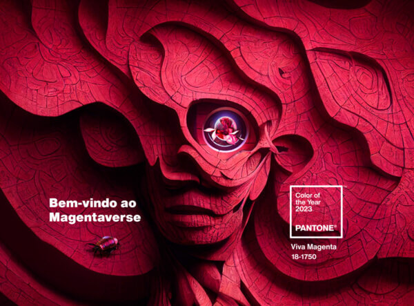 Capa - Decoração com a Viva Magenta, a cor do ano de 2023!