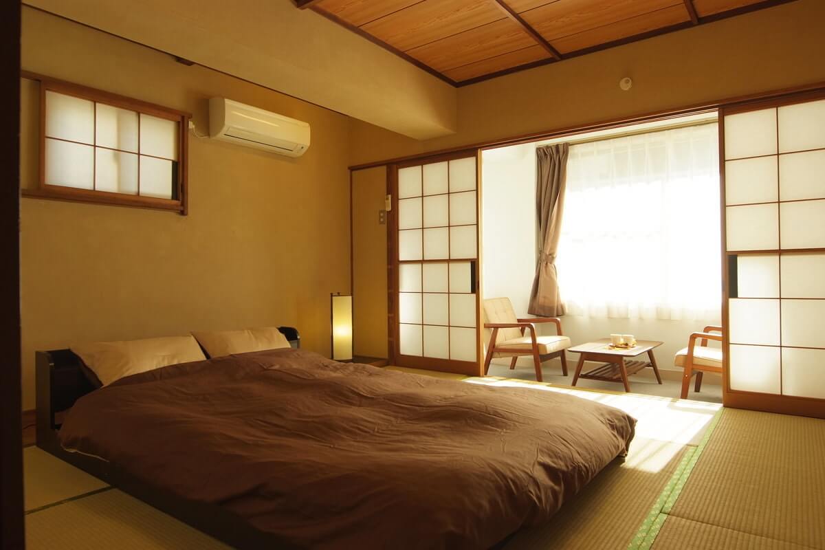 estilo japandi quarto