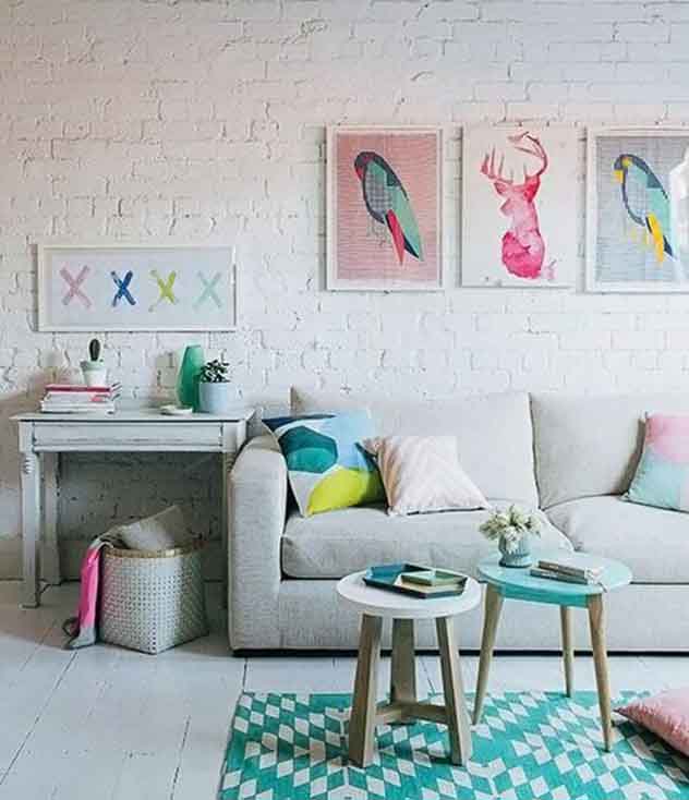 Decoração para sala de estar: escolhendo as cores e os tons