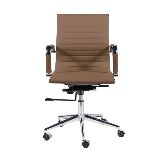 Cadeira de Escritório Cromo Baixa CB 09e58fb4b7959ab621632d769249f4f9