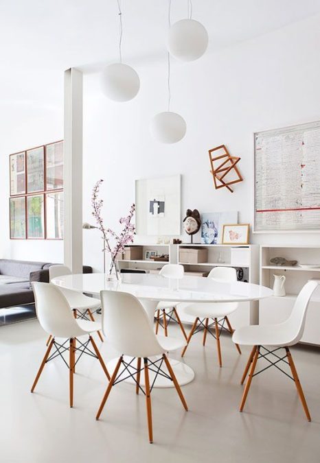 Mesa de Jantar Saarinen Oval