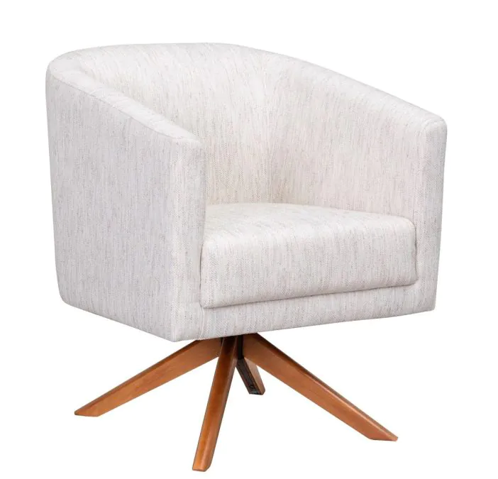 Poltrona Tuim Base Giratória Off White fedf7f416256b3d88fadd4941cea05f1