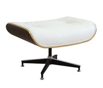 Puff Charles Eames Couro Natural