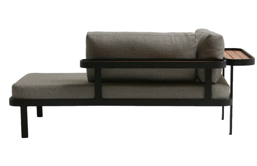 Sofá Chaise para Área Externa Tab