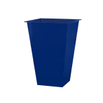 Vaso Alto Quadrado Azul Claro Oka