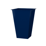 Vaso Alto Quadrado Azul Oka