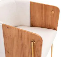Poltrona dot Oliver Off White