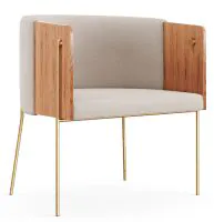 Poltrona Dot Oliver Off White
