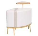 Puff com Mesa Lateral Scarlet