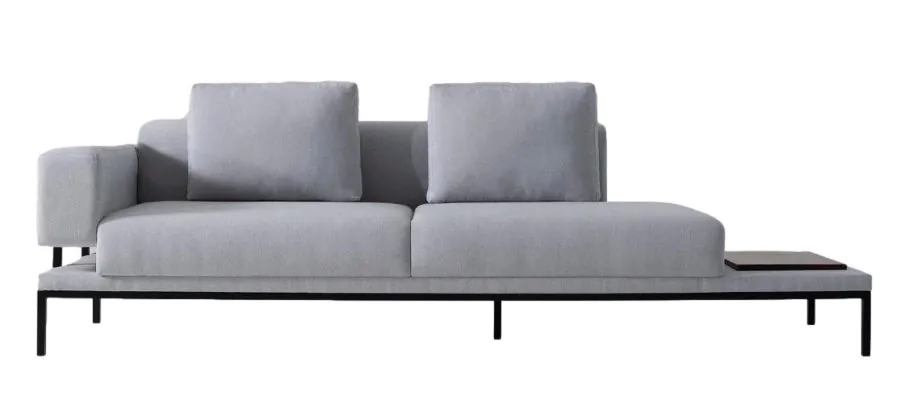 Sofá com Mesa Lateral Cliff Sofá com Mesa Lateral Cliff