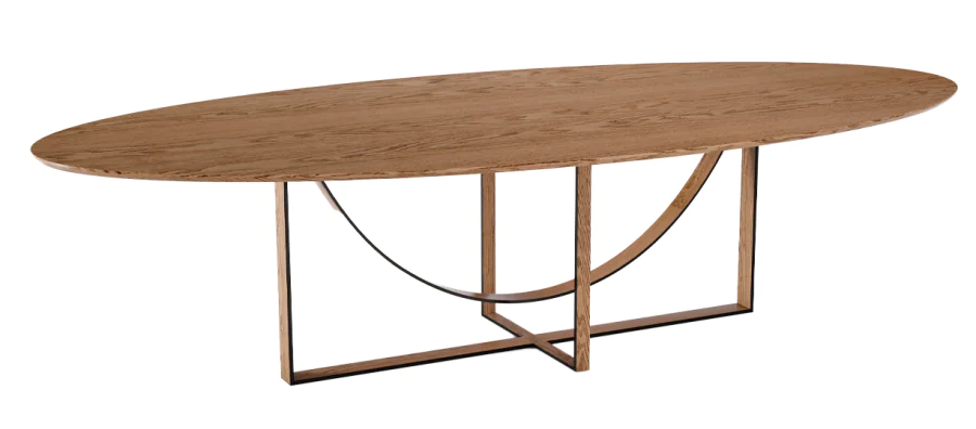 Mesa de Jantar Oval Ceciliana
