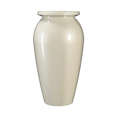 Vaso Alto Branco French