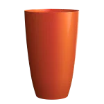 Vaso Alto Laranja Dye Sem Borda