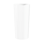 Vaso Redondo Branco Hurb Sem Borda