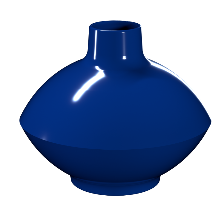 Vaso de Mesa Azul Kamoe