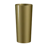 Vaso Redondo Ouro Antigo Hurb Sem Borda