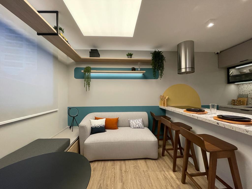 Empreendimento: Moon - Móveis para o apartamento decorado - Projeto feito pela Link Interiores