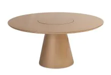 Mesa de Jantar Redonda Giratória Cone