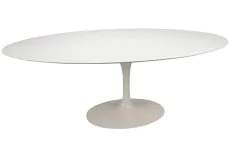 Mesa de Jantar Saarinen Oval Branca