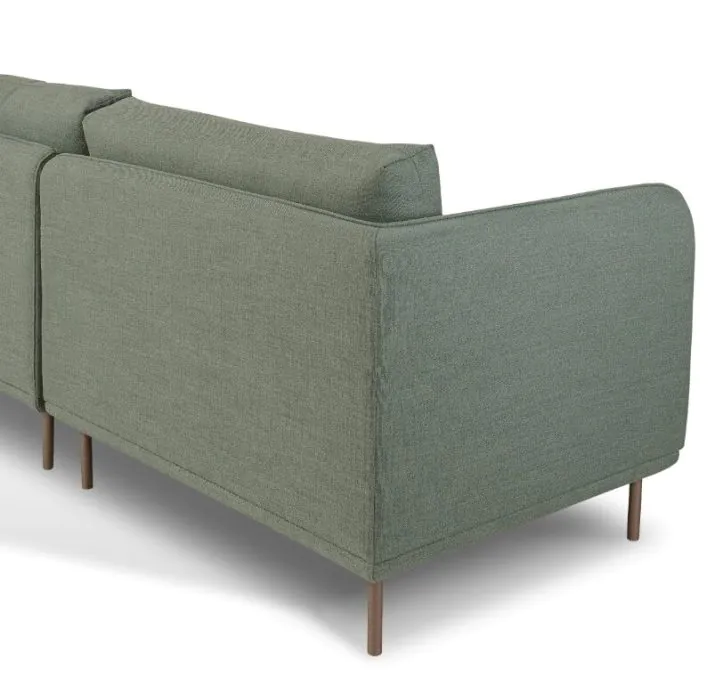 Sofá com Chaise e Mesa Lebron