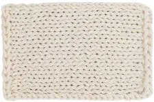 Tapete Tricot Cotton Retangular Areia