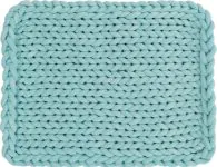 Tapete Tricot Cotton Retangular Menta