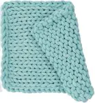 Tapete Tricot Cotton Retangular Menta