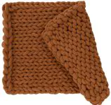 Tapete Tricot Cotton Retangular Terracota