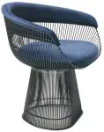 Cadeira Platner Azul