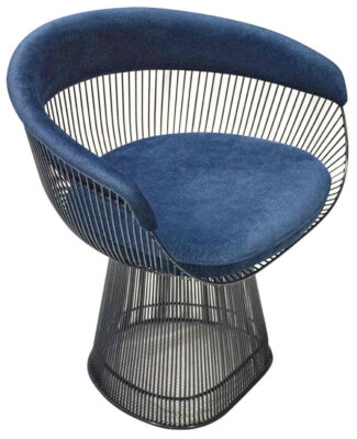 Cadeira Platner Azul