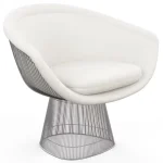 Poltrona Platner Branca