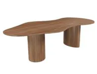 Mesa de Jantar Orgânica Laminada Wave