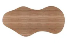 Mesa de Jantar Orgânica Laminada Wave