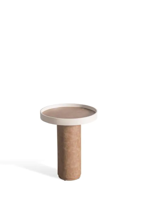 Mesa Lateral Yuna Couro