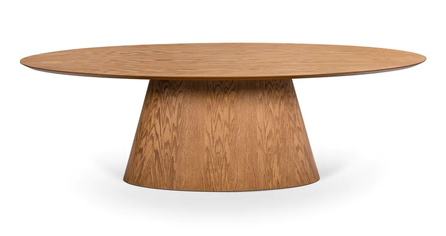 Mesa de Jantar Oval Over Laminada