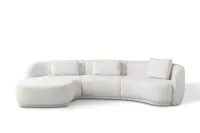 Sofá Curvo com Chaise Mury