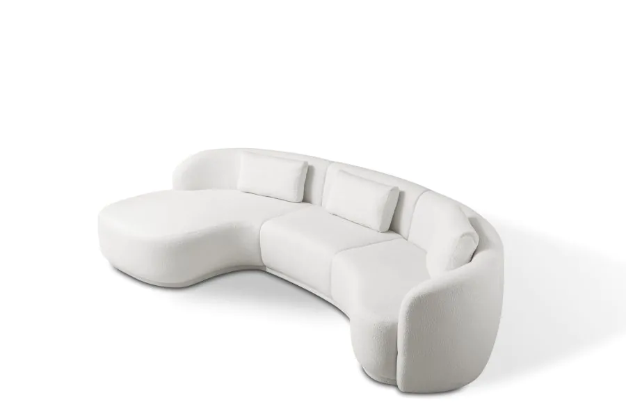 Sofá Curvo com Chaise Mury