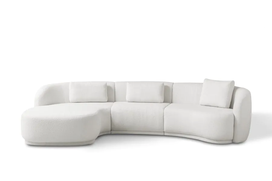 Sofá Curvo com Chaise Mury Sofá Curvo com Chaise Mury