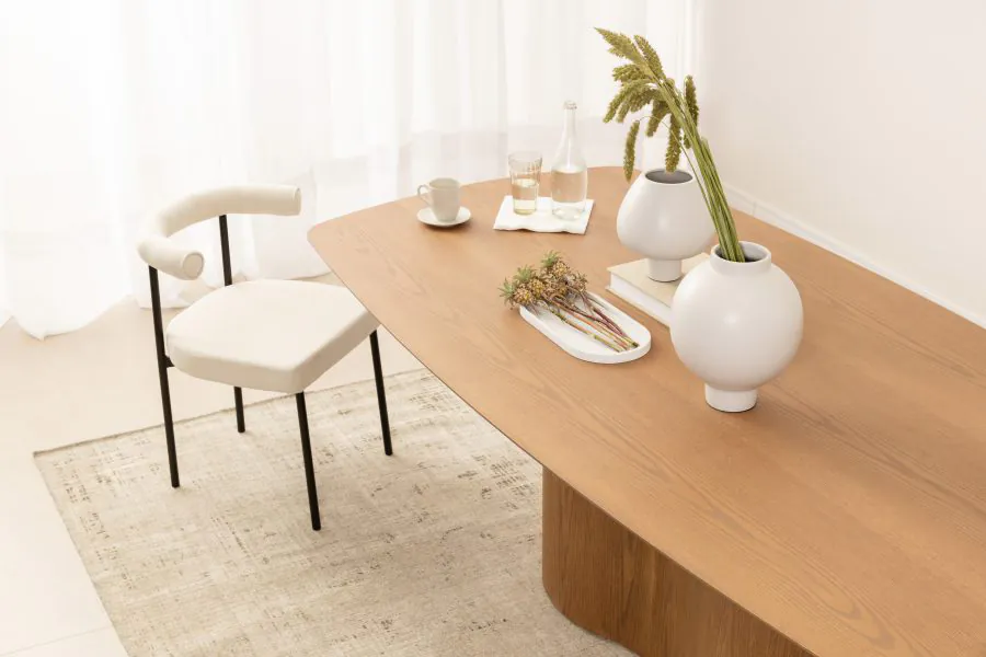 Mesa de Jantar Retangular Onda Laminada (4)