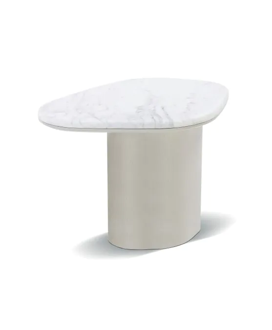 Mesa de Centro Orgânica Bertha em Mármore (3)
