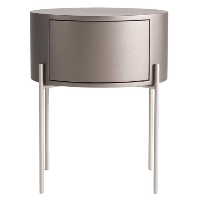 Mesa de cabeceira Luna com Uma Gaveta