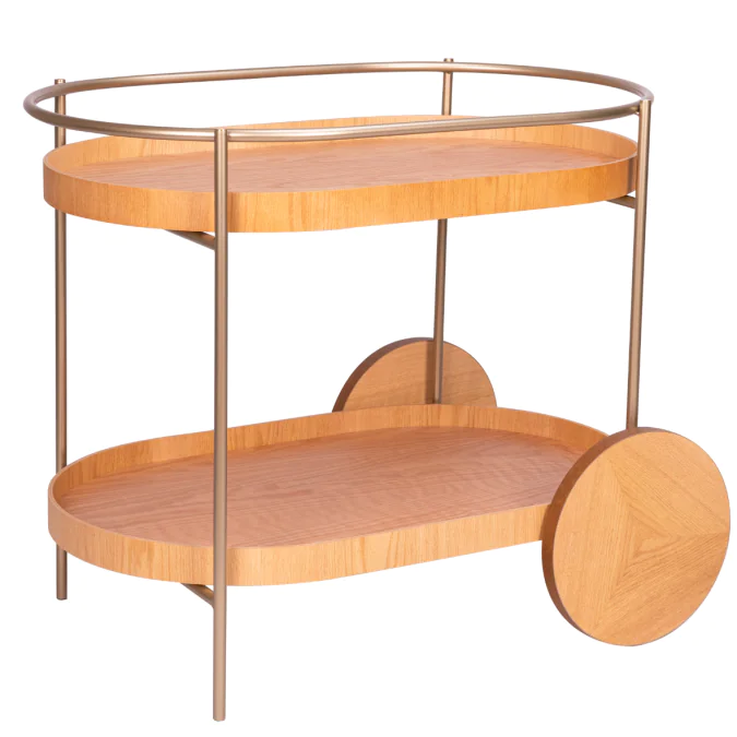 Carrinho Bar Oval Paco Carrinho Bar Oval Paco