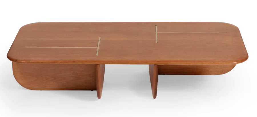 Mesa de Centro Retangular Outono